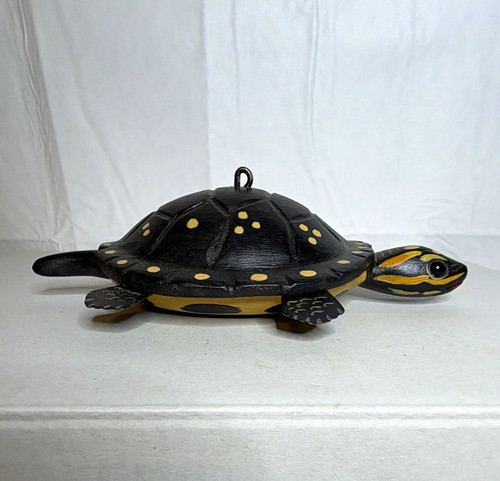 Handmade wooden turtle ice - handmade,